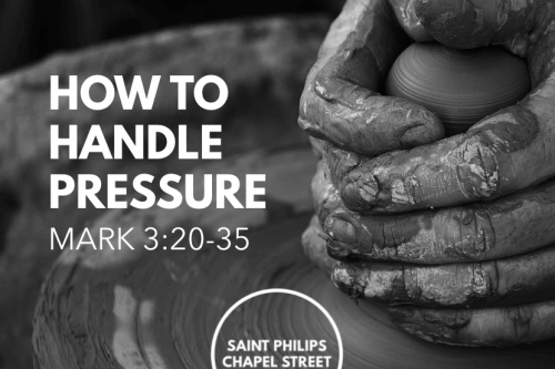 How to handle pressure